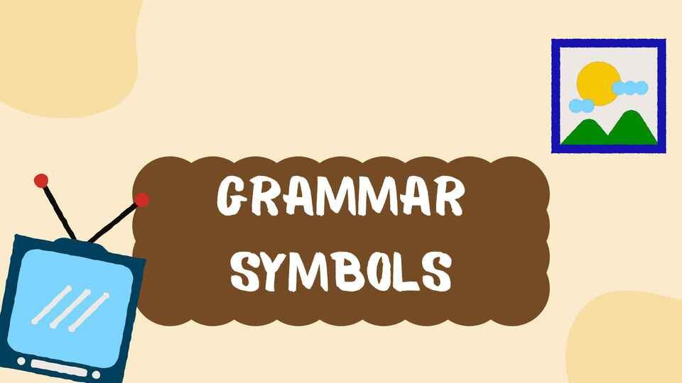 grammar symbols