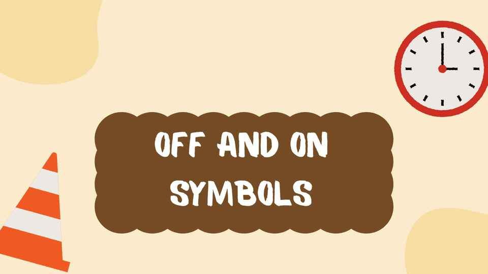 off and on symbols