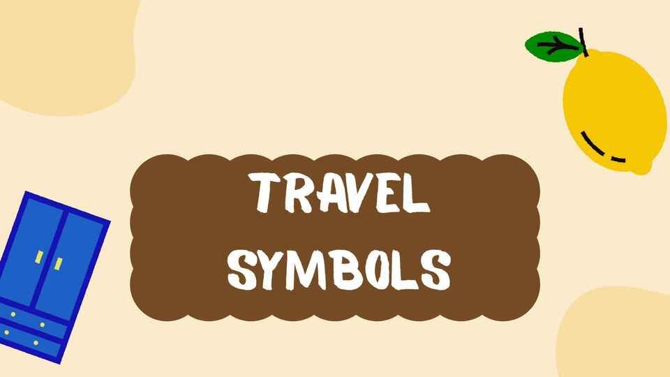travel symbols