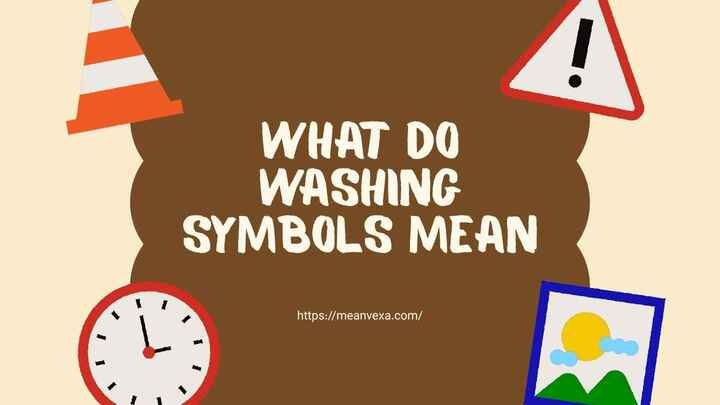 what do washing symbols mean