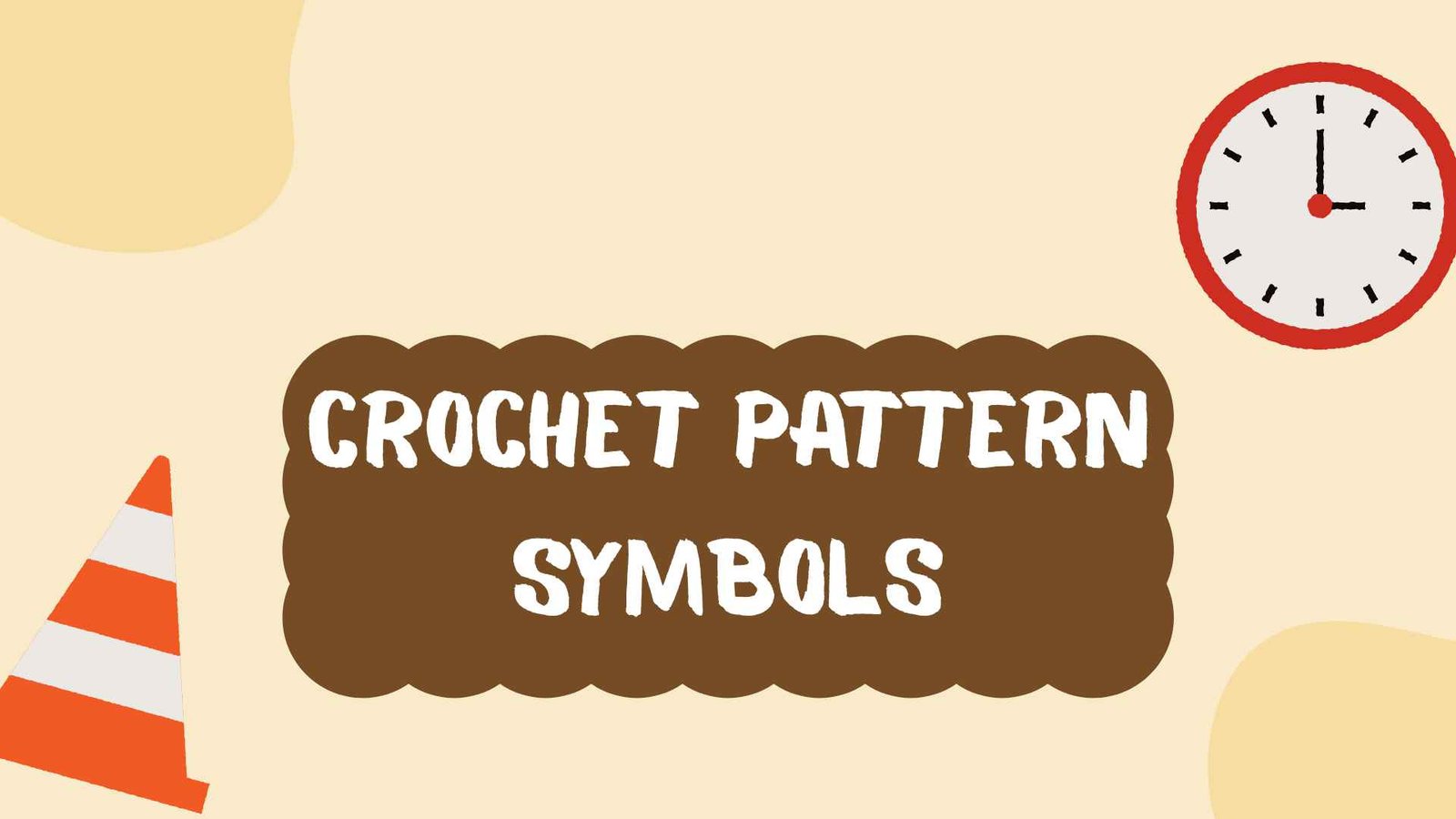 crochet pattern symbols