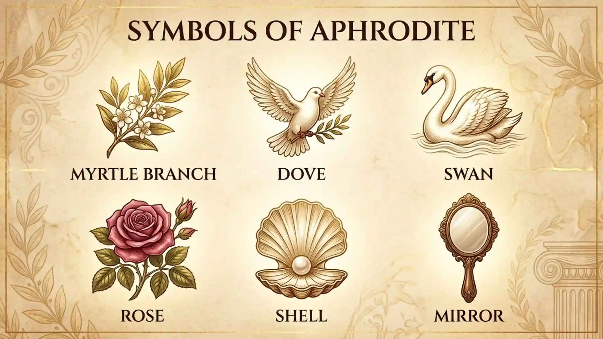 symbols of aphrodite