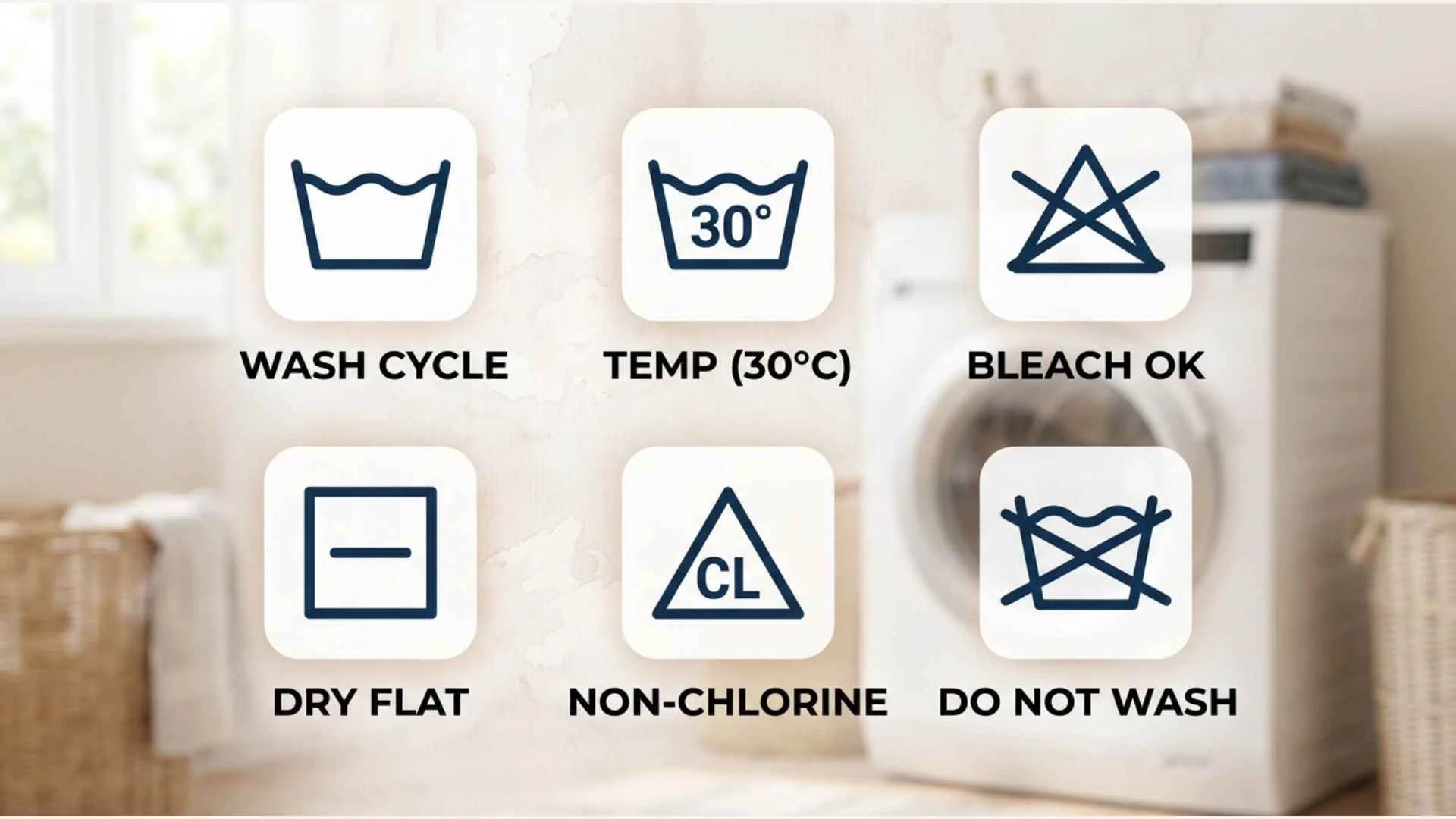 washer symbols